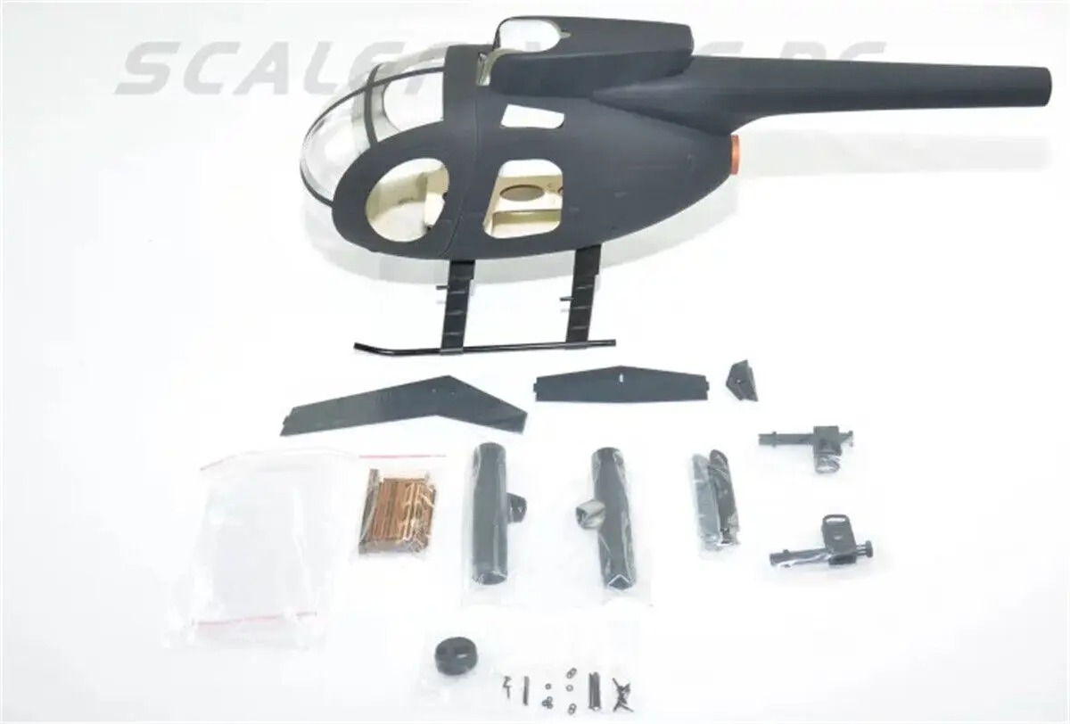 Rc Helicopter Bag - Roban 450 Size MD-500D Little Birds
