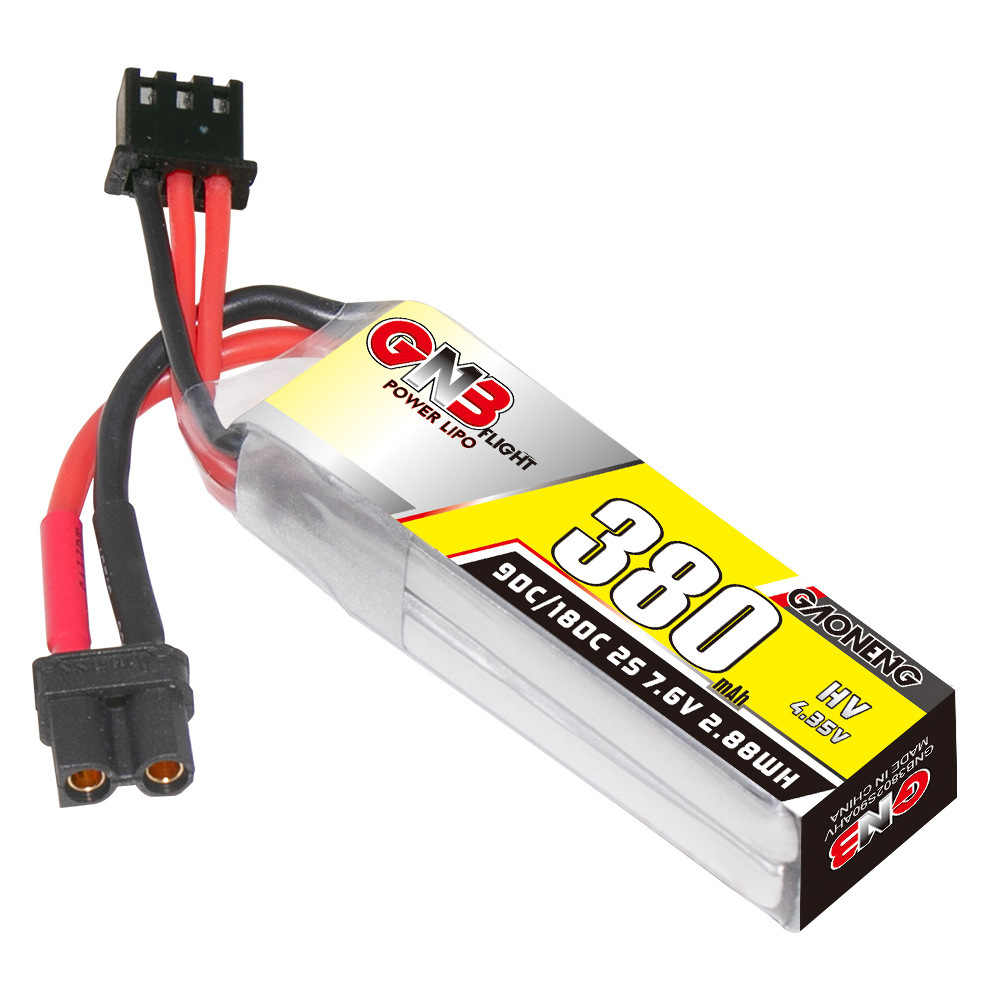 GNB 2S 7.6V 380mAh 90C/180C Li - Rc Helicopter Parts review and price